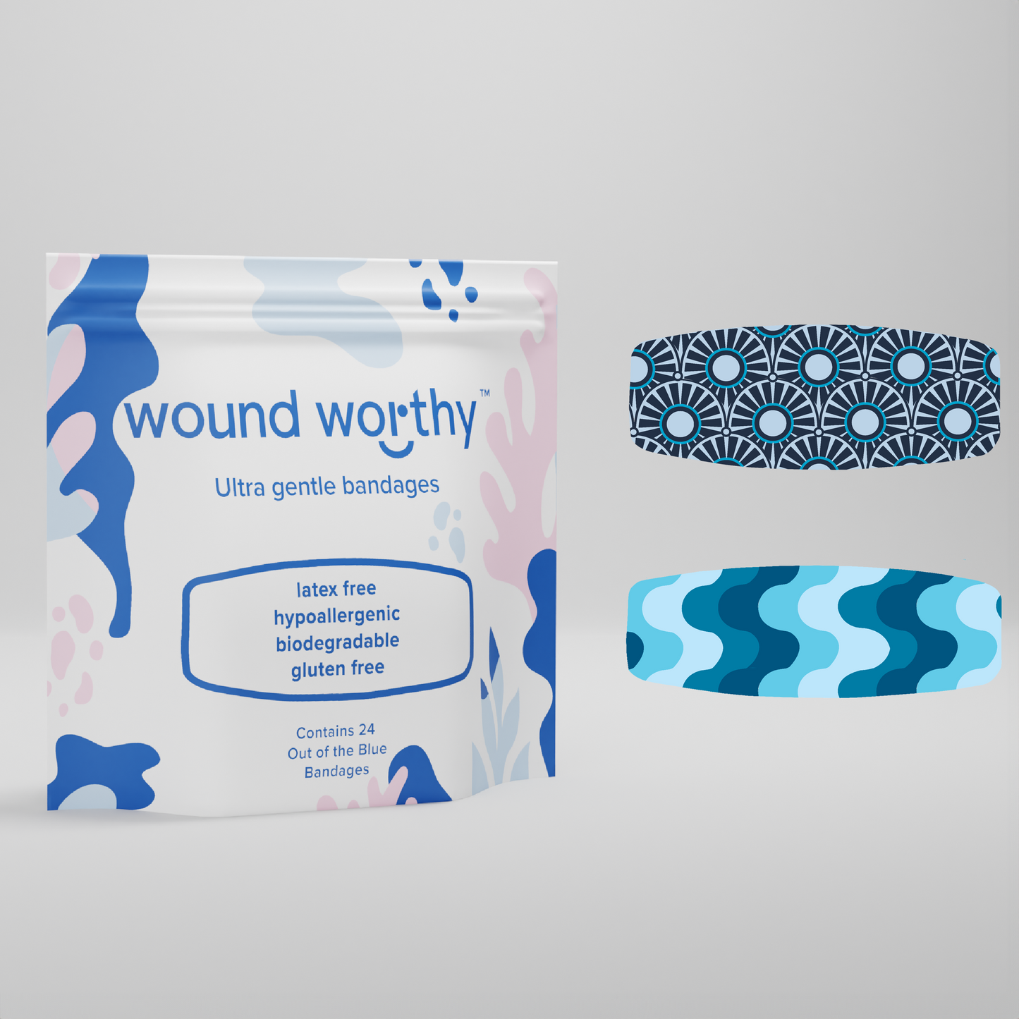 Out of the Blue - Wound Worthy Ultra Gentle Bandages